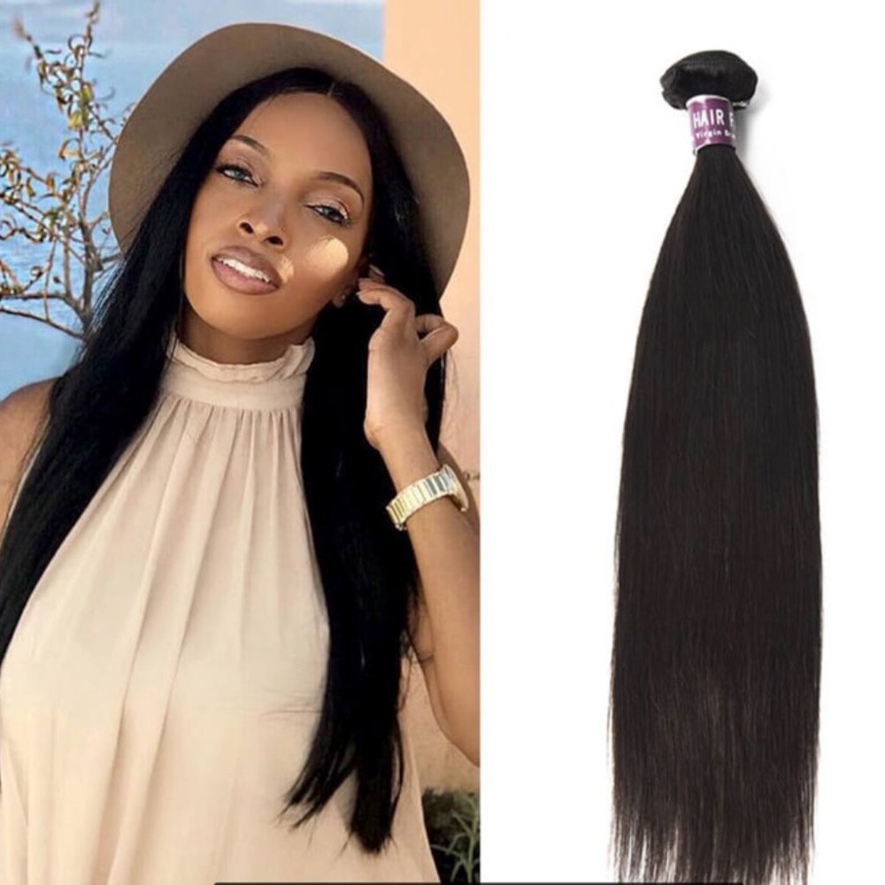 Indian Straight Virgin Hair Weave
